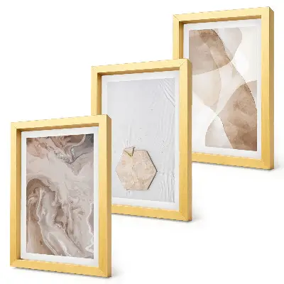 Galerie de perete cu abstracție de designer inspirată de natură
