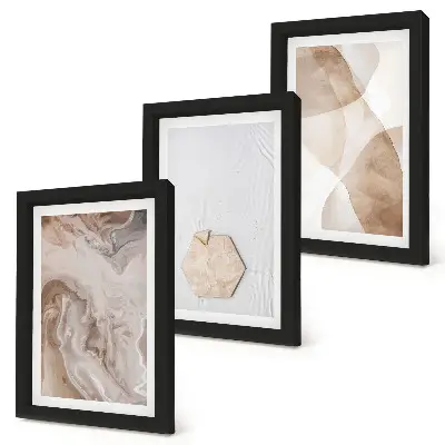 Galerie de perete cu abstracție de designer inspirată de natură