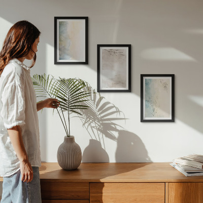 Galerie de perete Cartoane delicate de vopsele de acuarelă