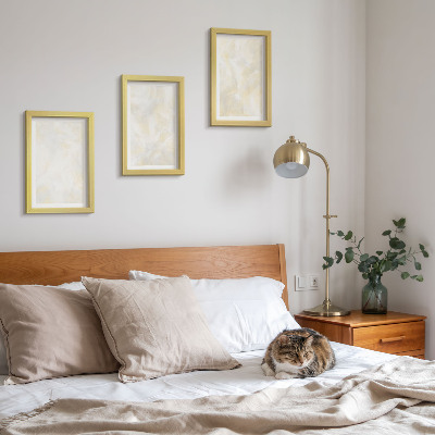 Galerie de perete Design de pensule cu textură strălucitoare