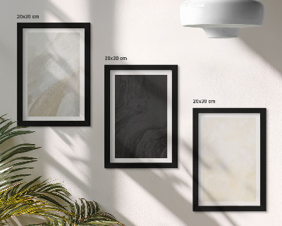 Set 3 tablouri Structuri în diferite nuanțe de minimalism