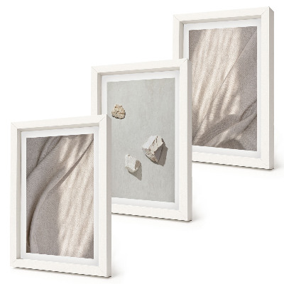 Set 3 tablouri Prim-planuri ale structurilor moderne în stil boho
