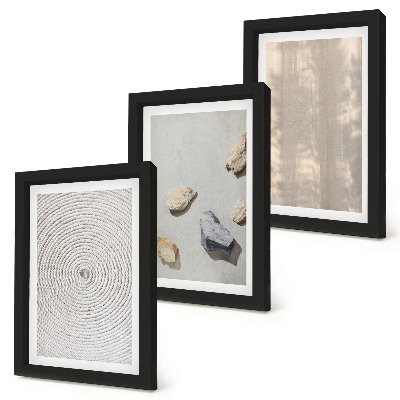 Galerie de perete Texturi boho structuri naturale