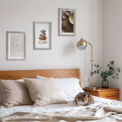 Set 3 tablouri Texturi în designul artistic modern