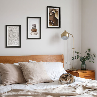 Set 3 tablouri Texturi în designul artistic modern