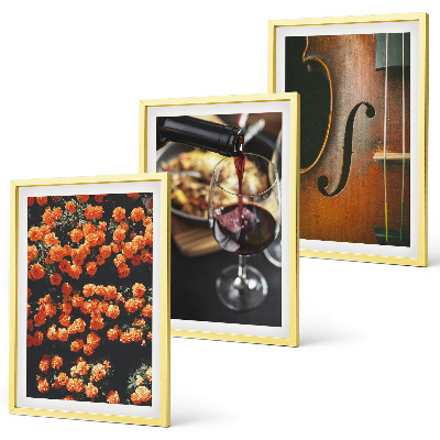 Set tablouri decorative Flori vintage vin vioară