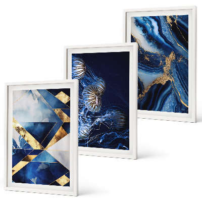 Set tablouri pentru dormitor Modele elegante abstracte