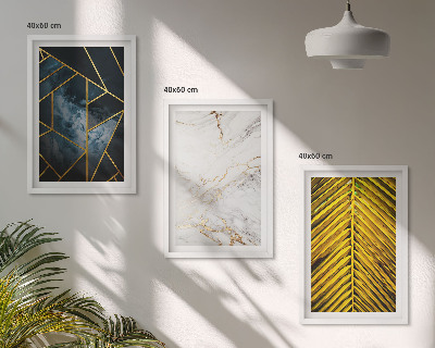 Set tablouri pentru dormitor Modele geometrice și vegetație