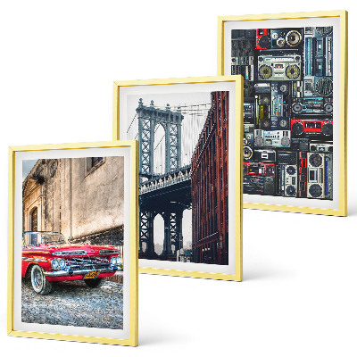 Set tablouri decorative Podul mașinii vechi din Brooklyn, audio retro