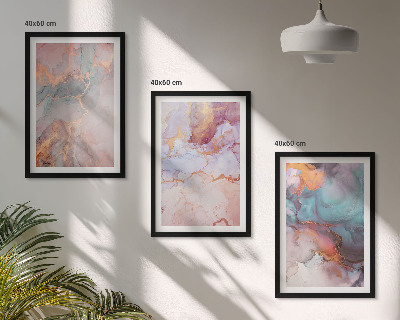 Set tablouri pentru dormitor Modele pastelate abstracte
