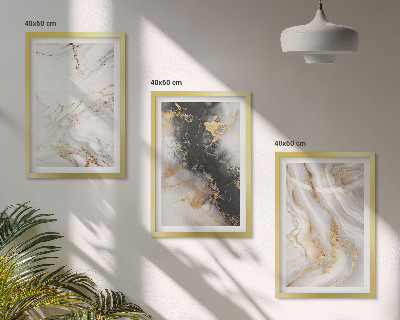 Set tablouri pentru dormitor Modele abstracte albe și negre