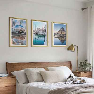 Set tablouri decorative Arhitectura orașelor pe apă