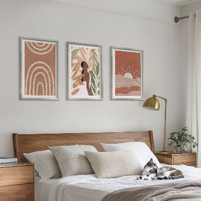 Set tablouri decorative Forme abstracte boho
