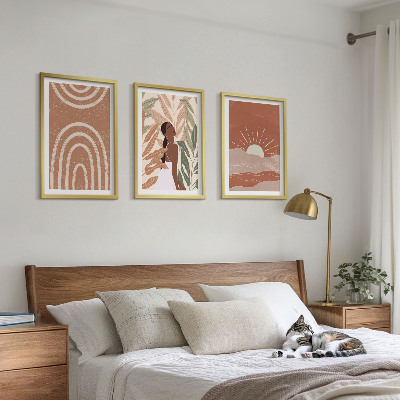 Set tablouri decorative Forme abstracte boho