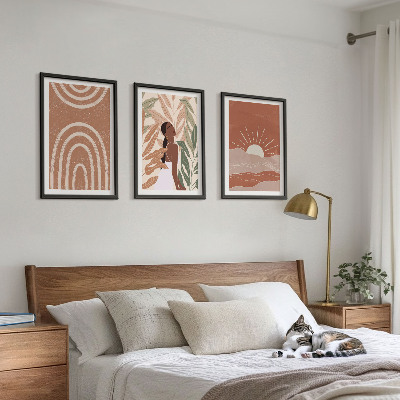 Set tablouri decorative Forme abstracte boho