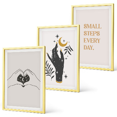 Set tablouri decorative Ilustrații boho minimaliste