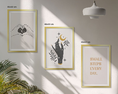 Set tablouri decorative Ilustrații boho minimaliste