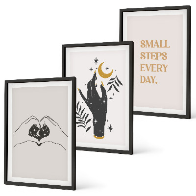 Set tablouri decorative Ilustrații boho minimaliste