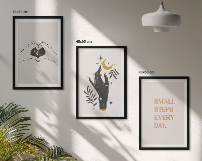 Set tablouri decorative Ilustrații boho minimaliste