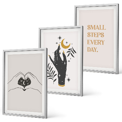 Set tablouri decorative Ilustrații boho minimaliste