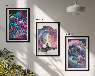 Set tablouri pentru dormitor Ilustrații de artă fantasy colorate