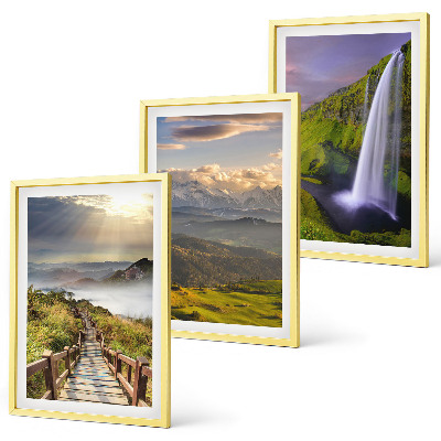 Set tablouri pentru dormitor Cascadă peisaje montane