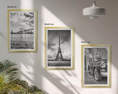 Set tablouri pentru dormitor Vederi ale orașului, poduri, Turnul Eiffel