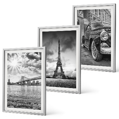 Set tablouri pentru dormitor Vederi ale orașului, poduri, Turnul Eiffel