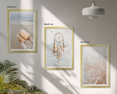 Set tablouri pentru dormitor Peisaje boho liniștite de vară