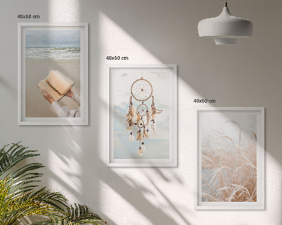 Set tablouri pentru dormitor Peisaje boho liniștite de vară
