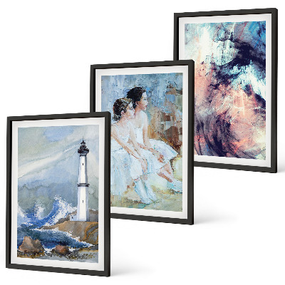 Set tablouri decorative Dansator abstract de far