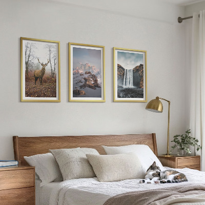 Set tablouri decorative Peisaje montane sălbatice