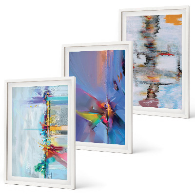 Set tablouri pentru dormitor Compoziții de pictură abstractă