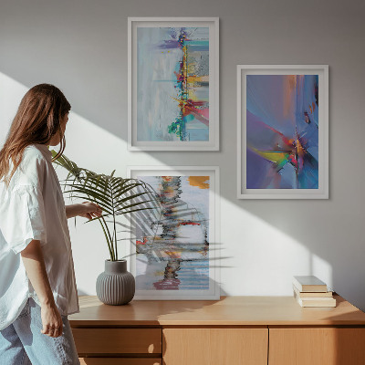 Set tablouri pentru dormitor Compoziții de pictură abstractă