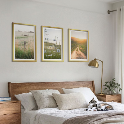 Set tablouri decorative Peisaje natură câmpuri cale