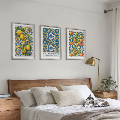 Set tablouri decorative Rezumate colorate de citrice