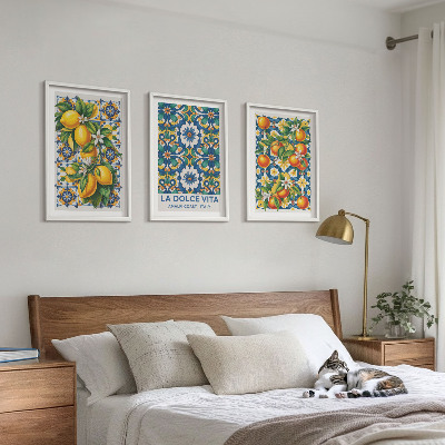 Set tablouri decorative Rezumate colorate de citrice