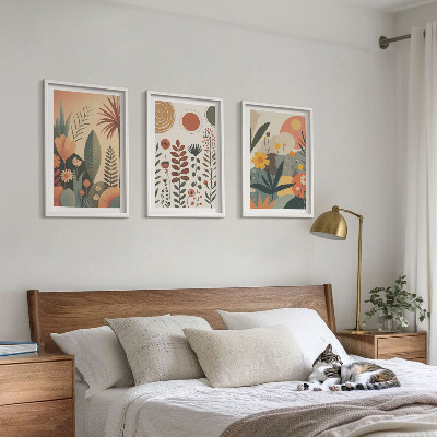 Set tablouri decorative Modele de plante Boho în natură