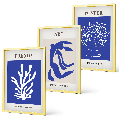 Set tablouri decorative Posterele abstracte ale lui Matisse