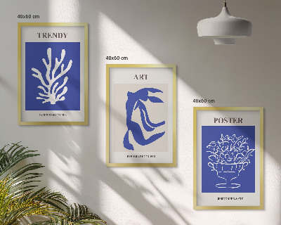 Set tablouri decorative Posterele abstracte ale lui Matisse
