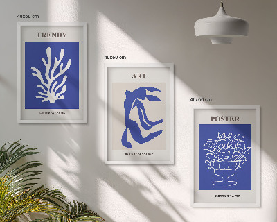 Set tablouri decorative Posterele abstracte ale lui Matisse