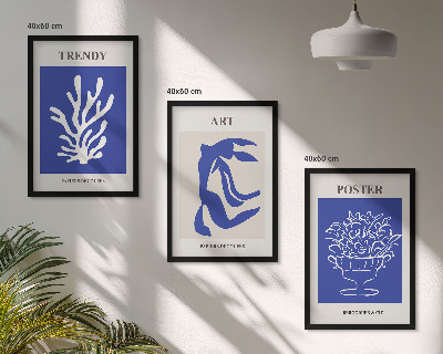 Set tablouri decorative Posterele abstracte ale lui Matisse