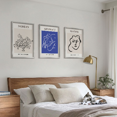 Set tablouri pentru dormitor Posterele moderne ale lui Matisse