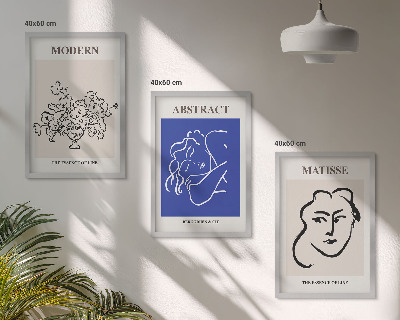 Set tablouri pentru dormitor Posterele moderne ale lui Matisse