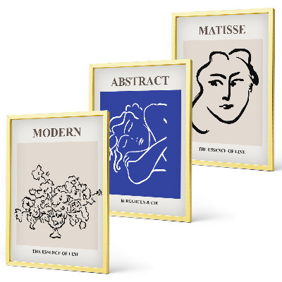 Set tablouri pentru dormitor Posterele moderne ale lui Matisse