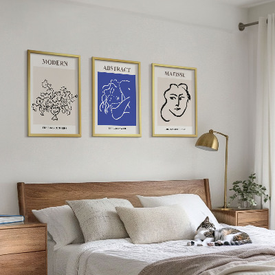 Set tablouri pentru dormitor Posterele moderne ale lui Matisse