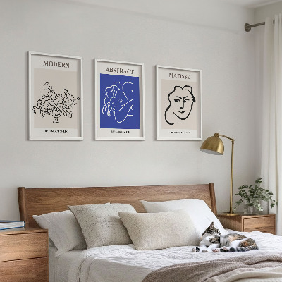 Set tablouri pentru dormitor Posterele moderne ale lui Matisse