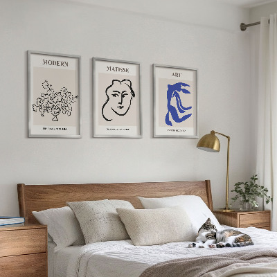 Set tablouri decorative Postere minimaliste abstracte
