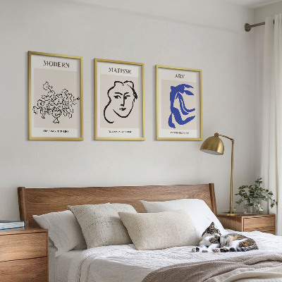 Set tablouri decorative Postere minimaliste abstracte