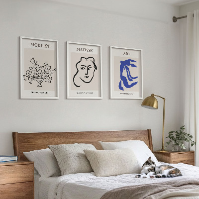 Set tablouri decorative Postere minimaliste abstracte